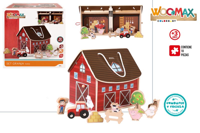 WOOMAX-GRANJA MADERA +3A 908000