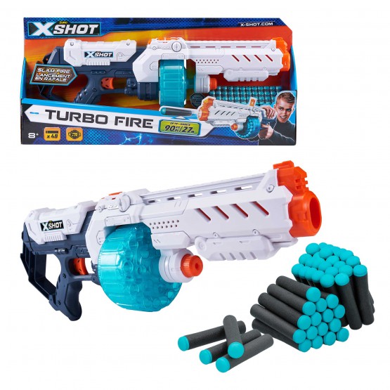 X-SHOT EXCEL PISTOLA TURBO FIRE    91570000