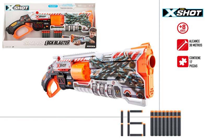 XSHOT ZURU LOCK BLASTER 9205000