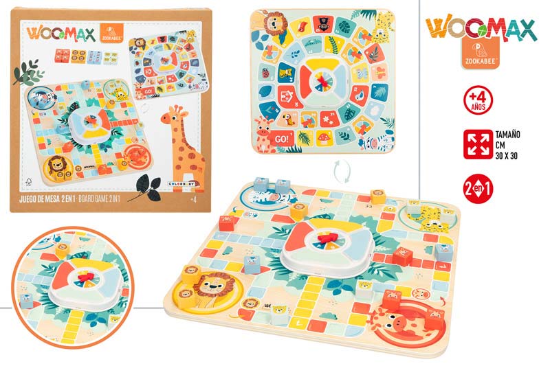 ZOOKABEE JUEGO PARCHIS/OCA MADERA 9079000